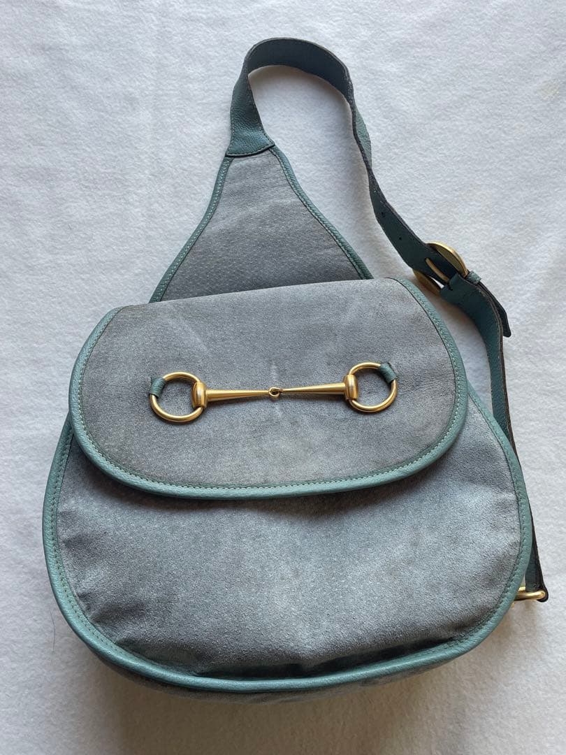 （極希少）OLD GUCCI グッチ　ホースビット　ワンショルダーバッグ
