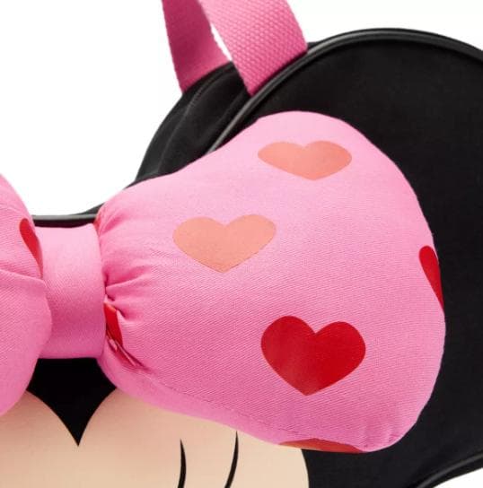 【日本未発売】ミニーマウス ビッグフェイス トートバッグ バレンタイン