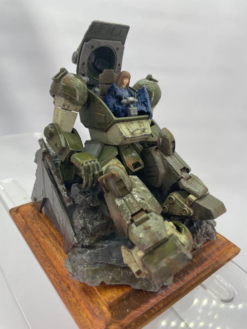 ウエーブ スコープドッグ　いつもあなたが　むせるレジンジオラマ　1/35