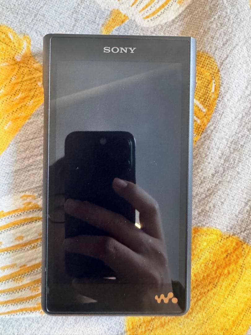 SONY NW-WM1AM2 と純正レザーケース