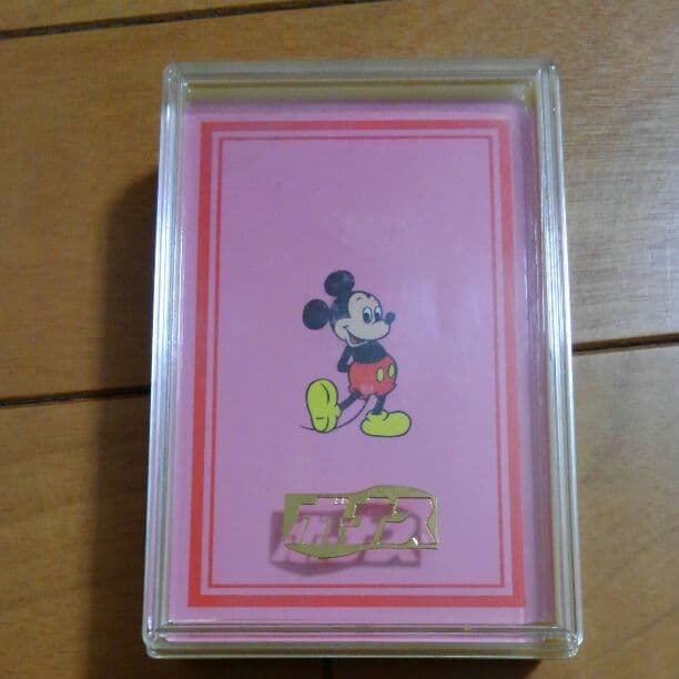 ディズニー　トランプ　トランプ類税証紙付き　激レア　超貴重