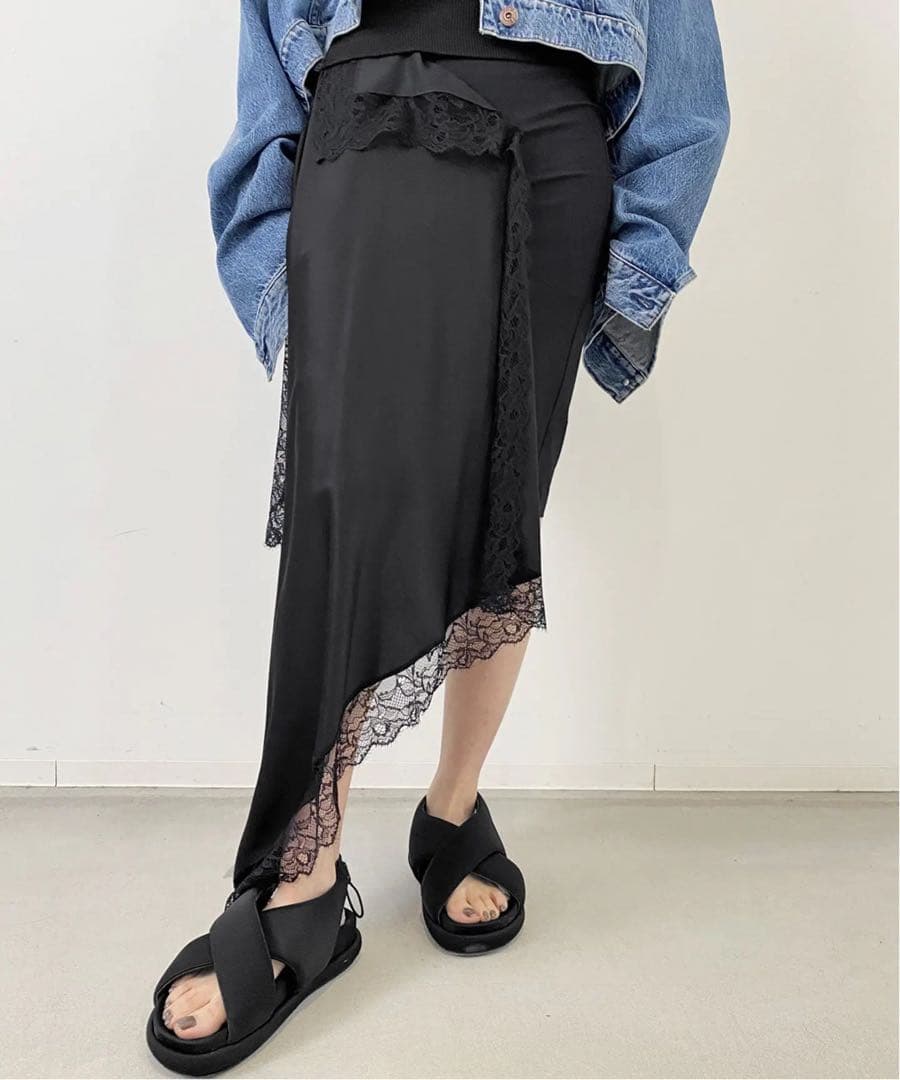 MM6ランジェリー2wayスカート