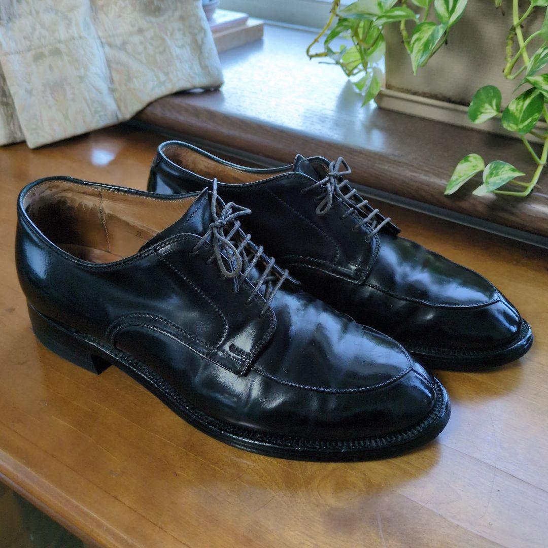 Alden オールデン Vチップ コードバン ブラック US7.5D