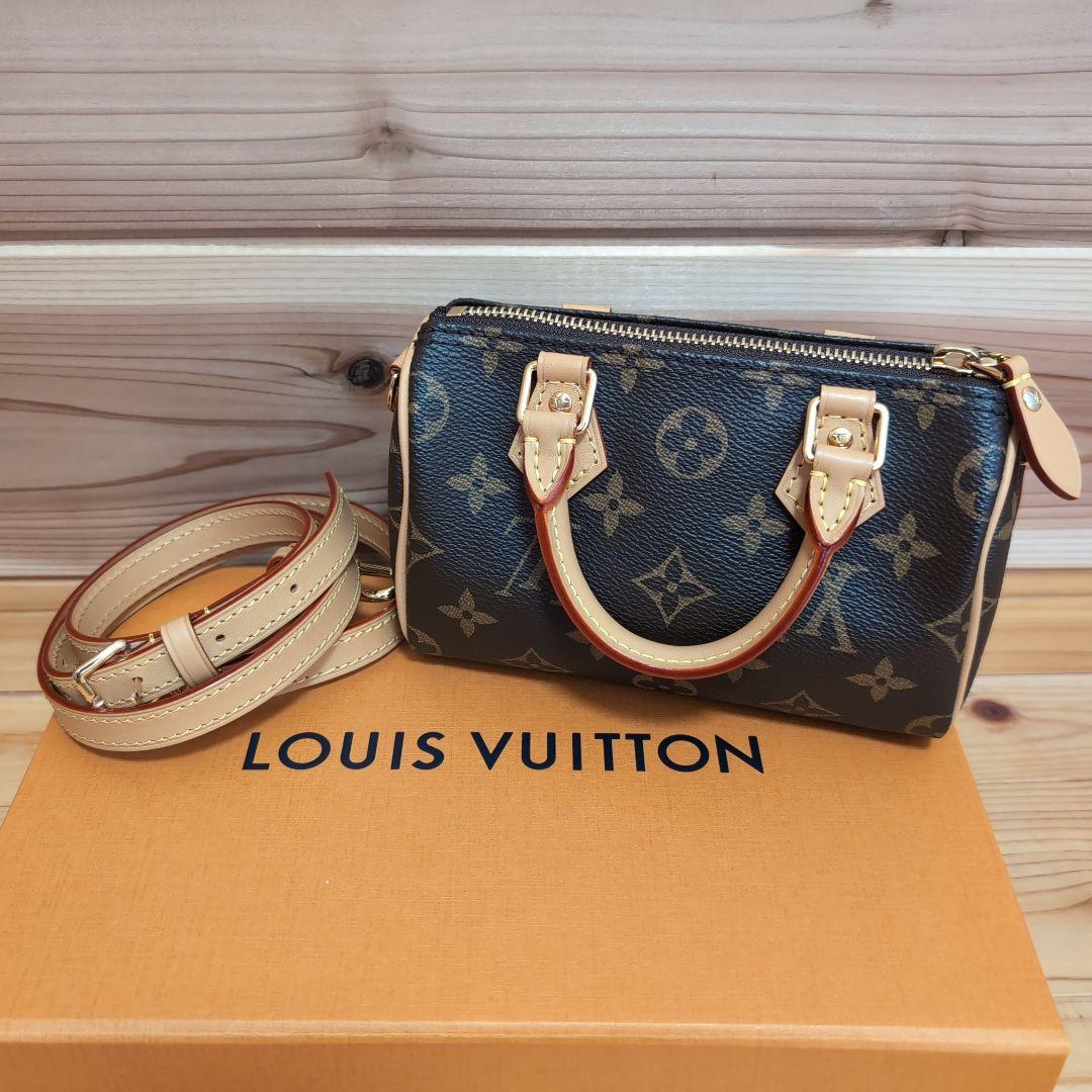 LOUIS VUITTON ルイヴィトン ナノ・スピーディ モノグラム