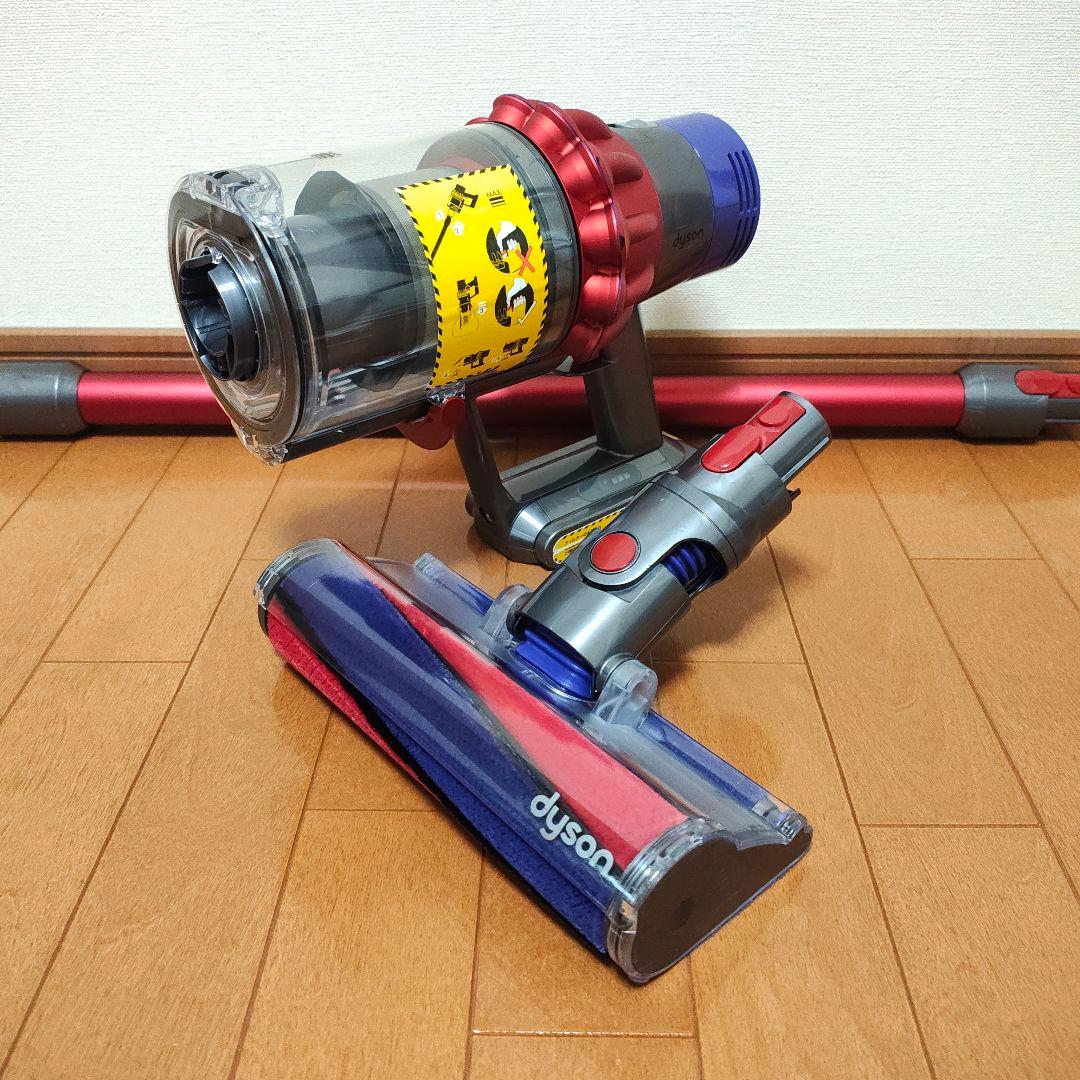 【55分】dyson SV12 / V10 fluffy 赤色