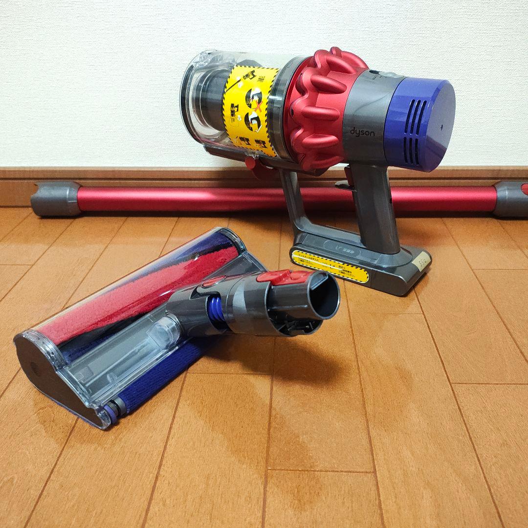 【55分】dyson SV12 / V10 fluffy 赤色