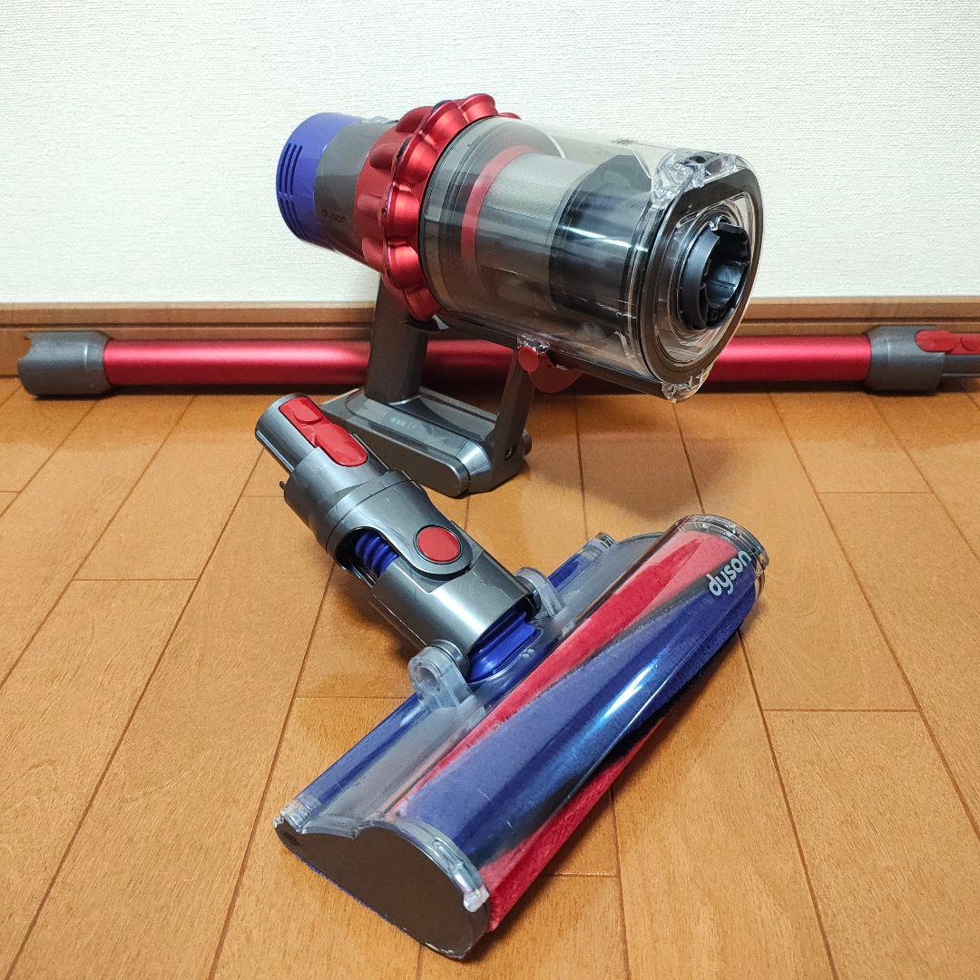 【55分】dyson SV12 / V10 fluffy 赤色