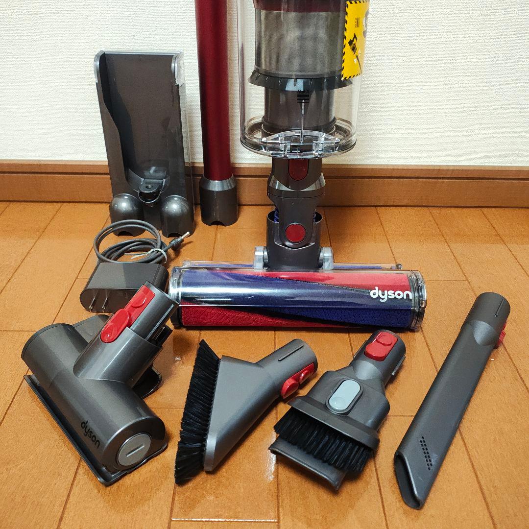【55分】dyson SV12 / V10 fluffy 赤色
