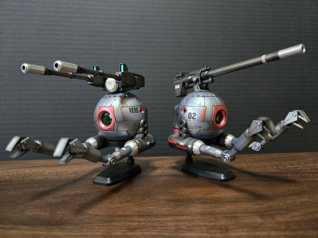 ガンプラ　ボール2セット　全塗装完成品　1/144