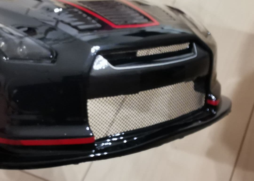 1/10 日産 R35 GT-R LED14灯 ボディ ラジコン RC