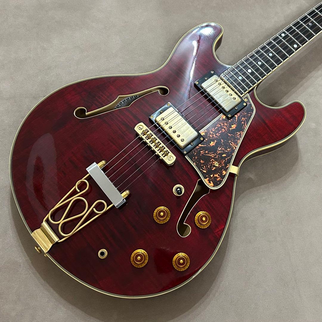 Aria Pro 2 TA-02 セミアコ エレキギター アリア プロ 2レッド