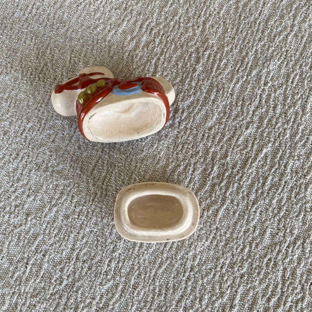 伊東桂楽　馬香合　福馬　桂窯　茶道具