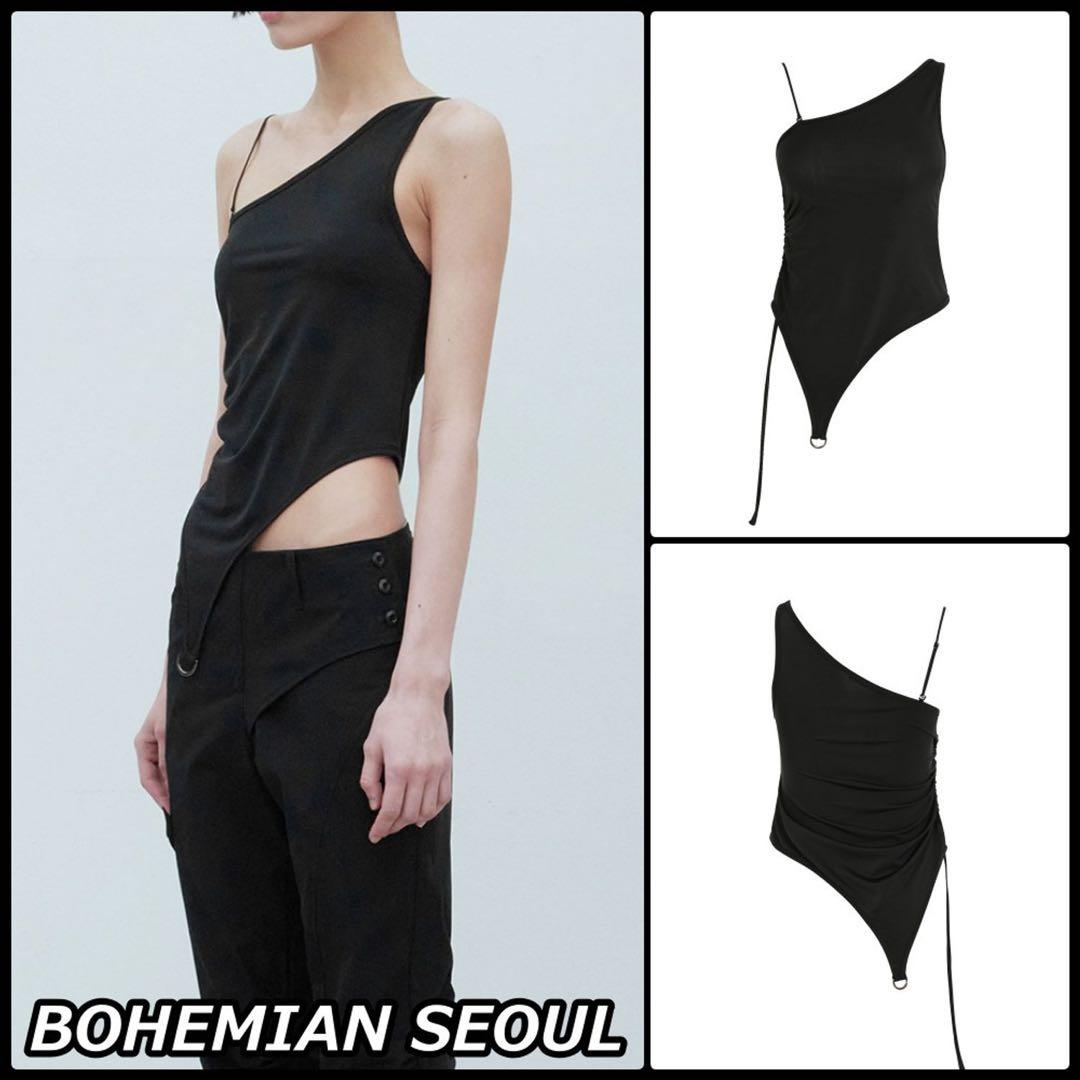 bohemianseoul ボヘミアンソウル キャミソール タンクトップ 黒