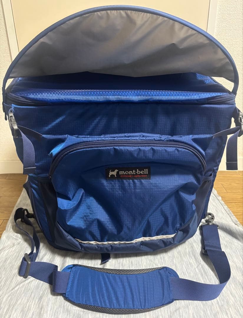 mont-bell モンベル ドッグキャリングバッグ Lサイズ　青