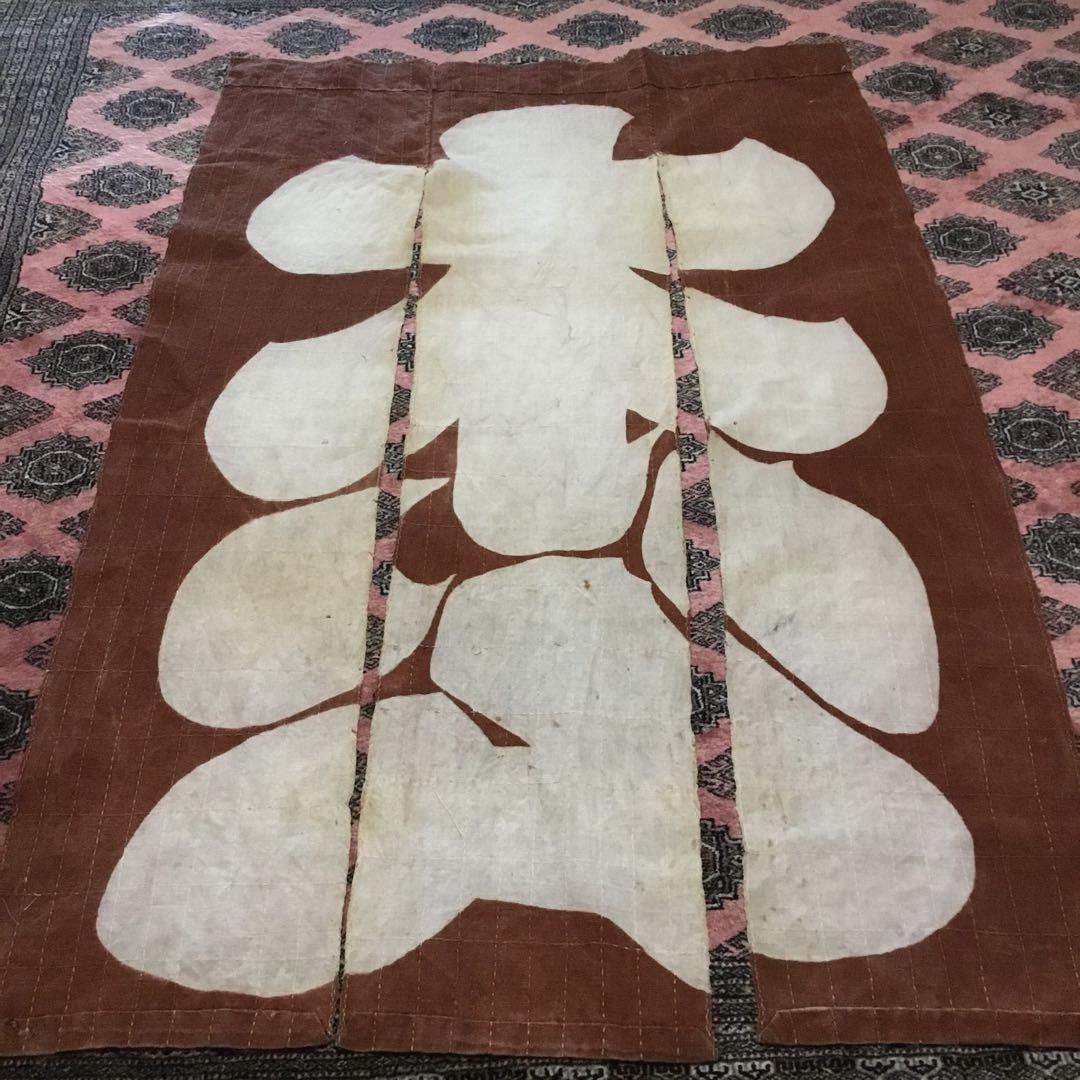 染　暖簾　アンティーク　102×153