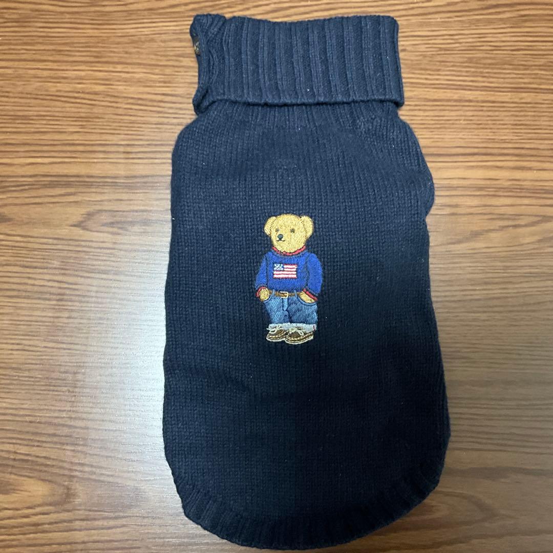 【新品未使用】ラルフローレン　犬服 ウールブレンド ドッグセーター　Mサイズ