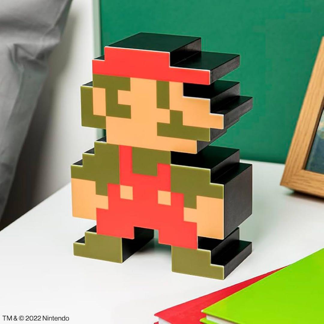 【海外限定】スーパーマリオ ドット絵ライト 【Paladone】