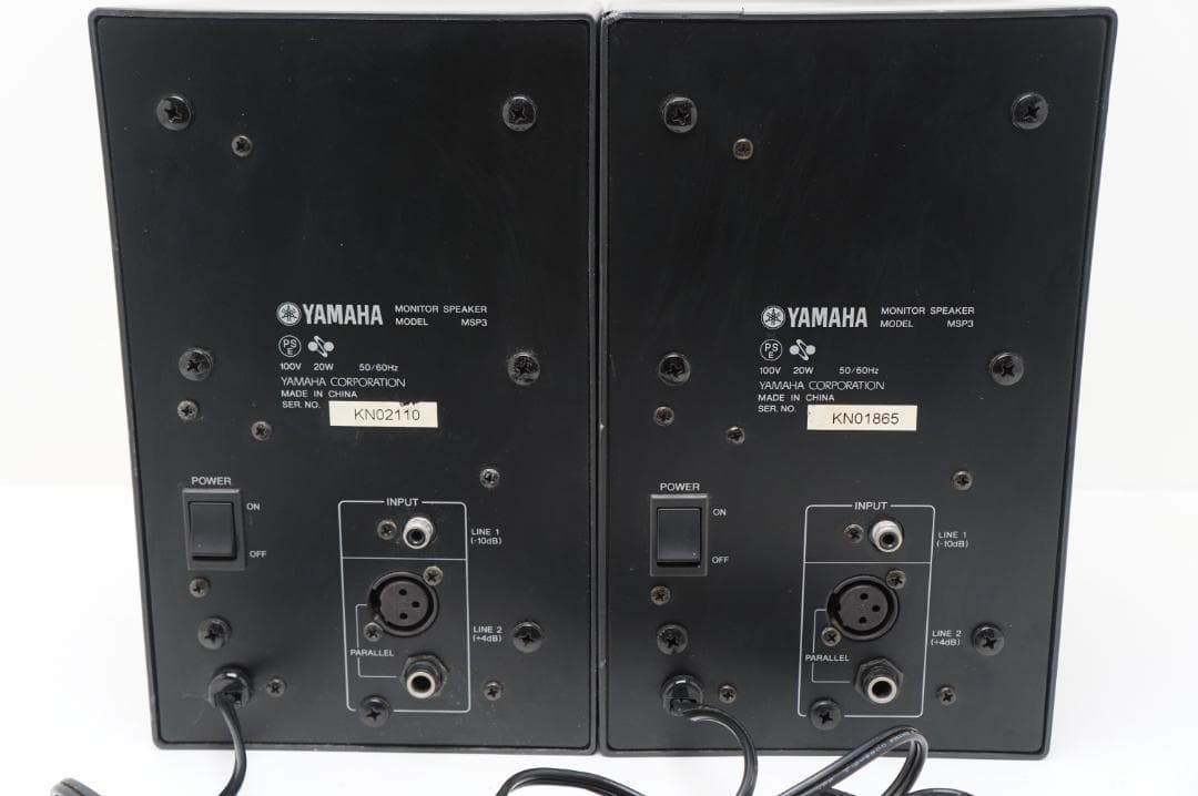 配信機器・PA機器・レコーディング機器 Yamaha MSP-3