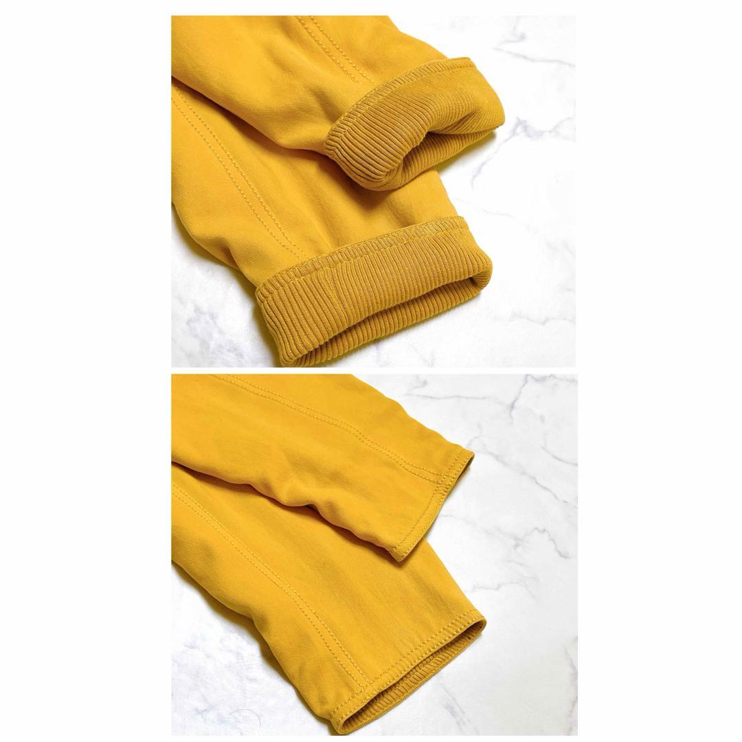 希少 伊太利屋 コート 動物ワッペン レモン色 裏総柄 レオパード XL相当