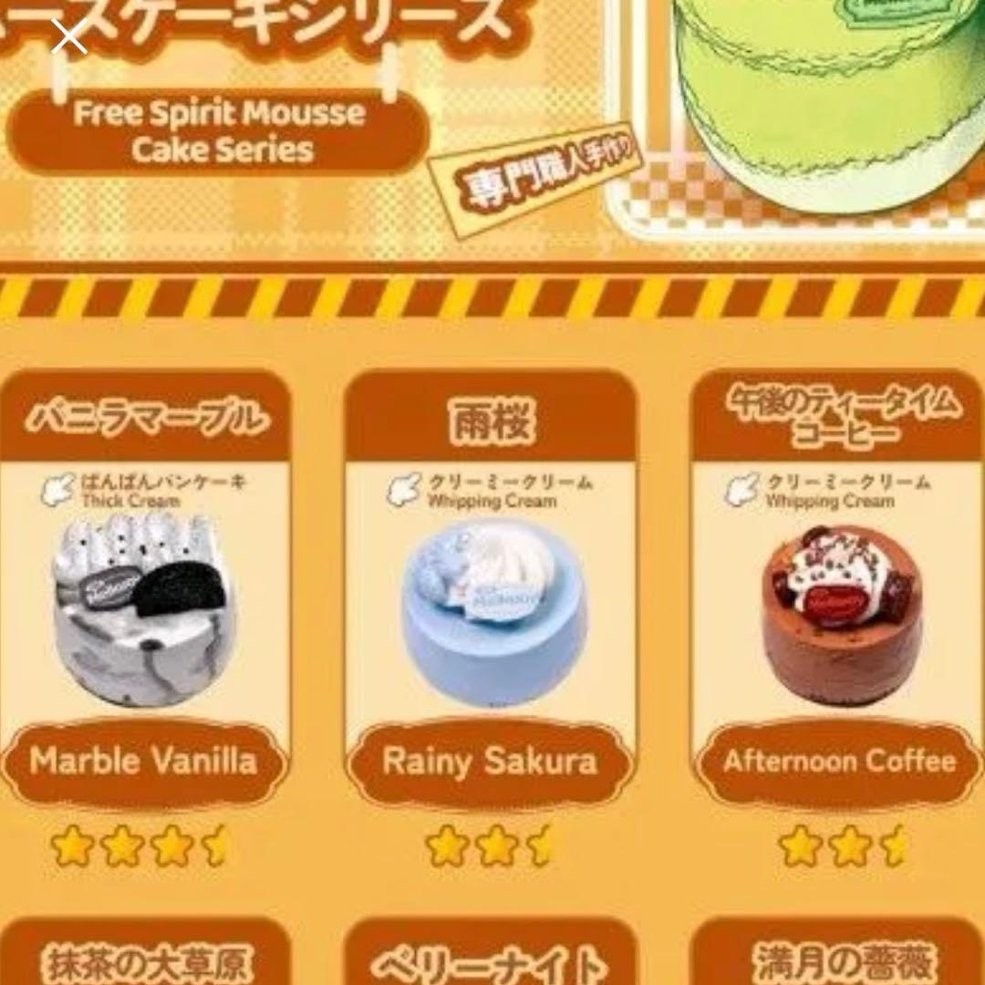 Mellojoy メロジョイ　スクイーズ　ソーセージ姫　ムースケーキ