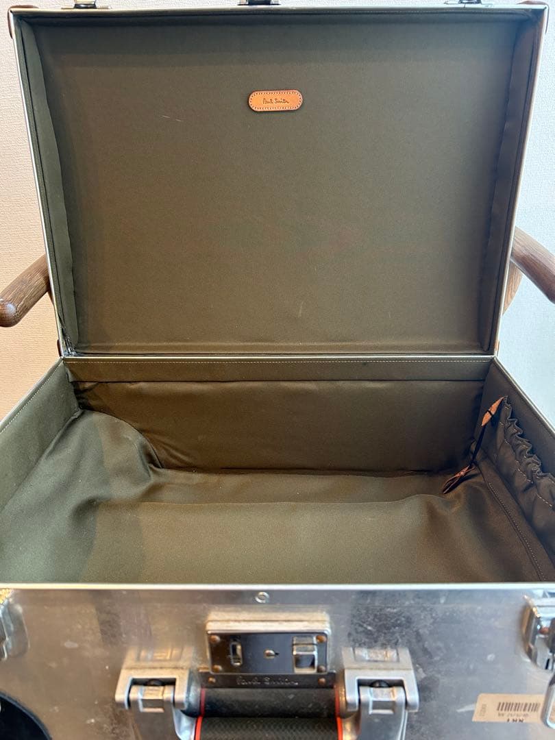 【みつとも、ポールスミス】アルミ製 キャリーケース