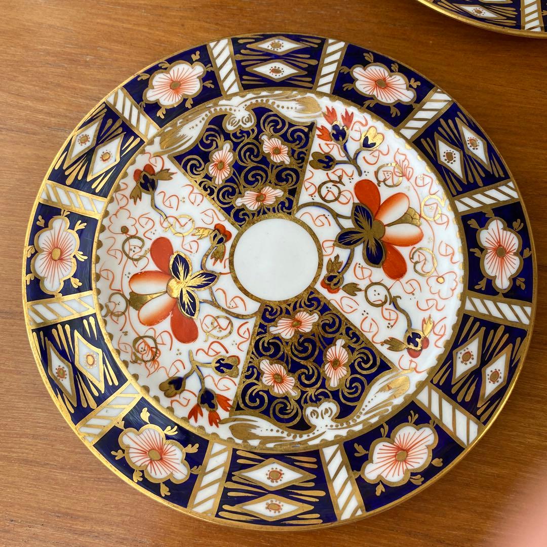 ロイヤルクラウンダービー　トラディショナルイマリ　古伊万里　5人用　ティーセット