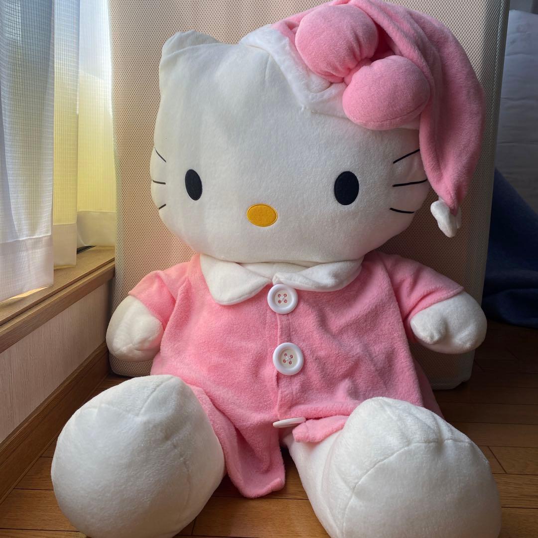 2001年　レア　特大キティちゃん　ぬいぐるみ　当時物