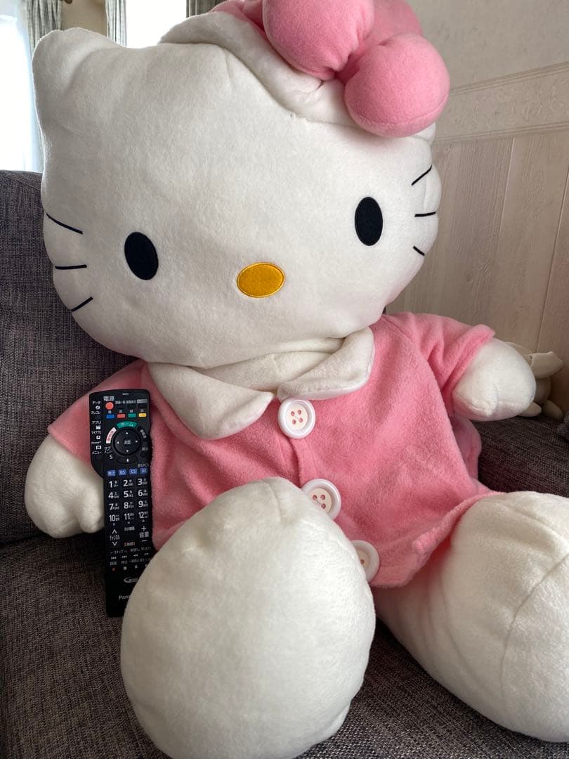 2001年　レア　特大キティちゃん　ぬいぐるみ　当時物