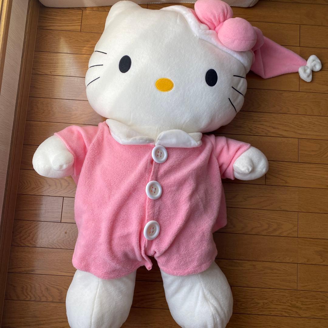 2001年　レア　特大キティちゃん　ぬいぐるみ　当時物