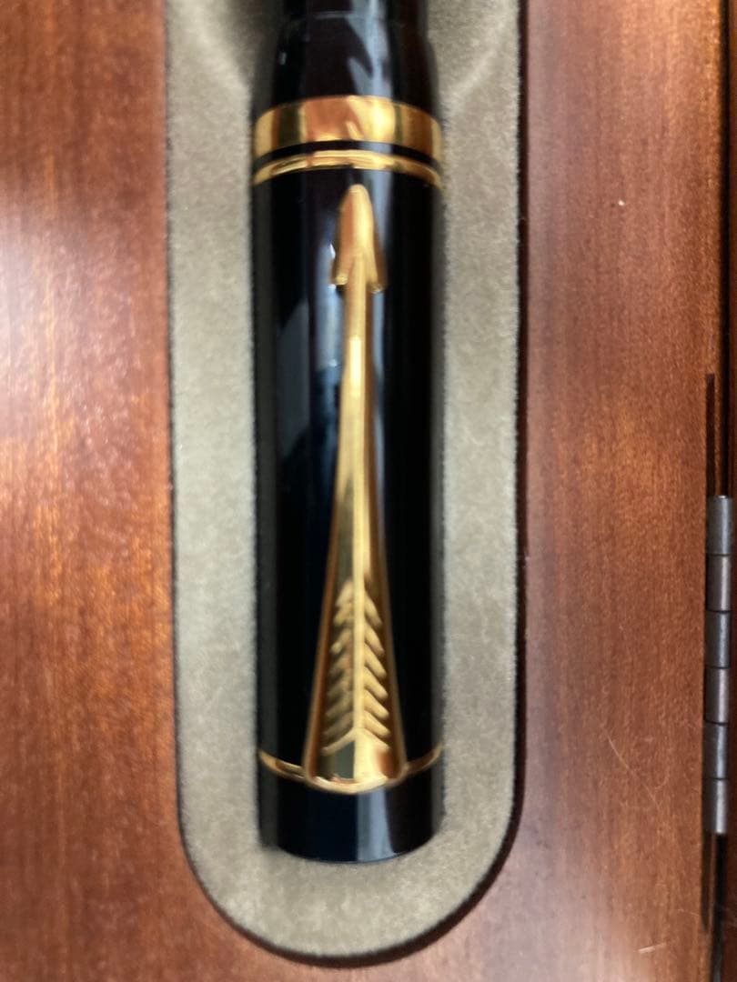 Parker Duofold Centennial 万年筆 専用ケース付き