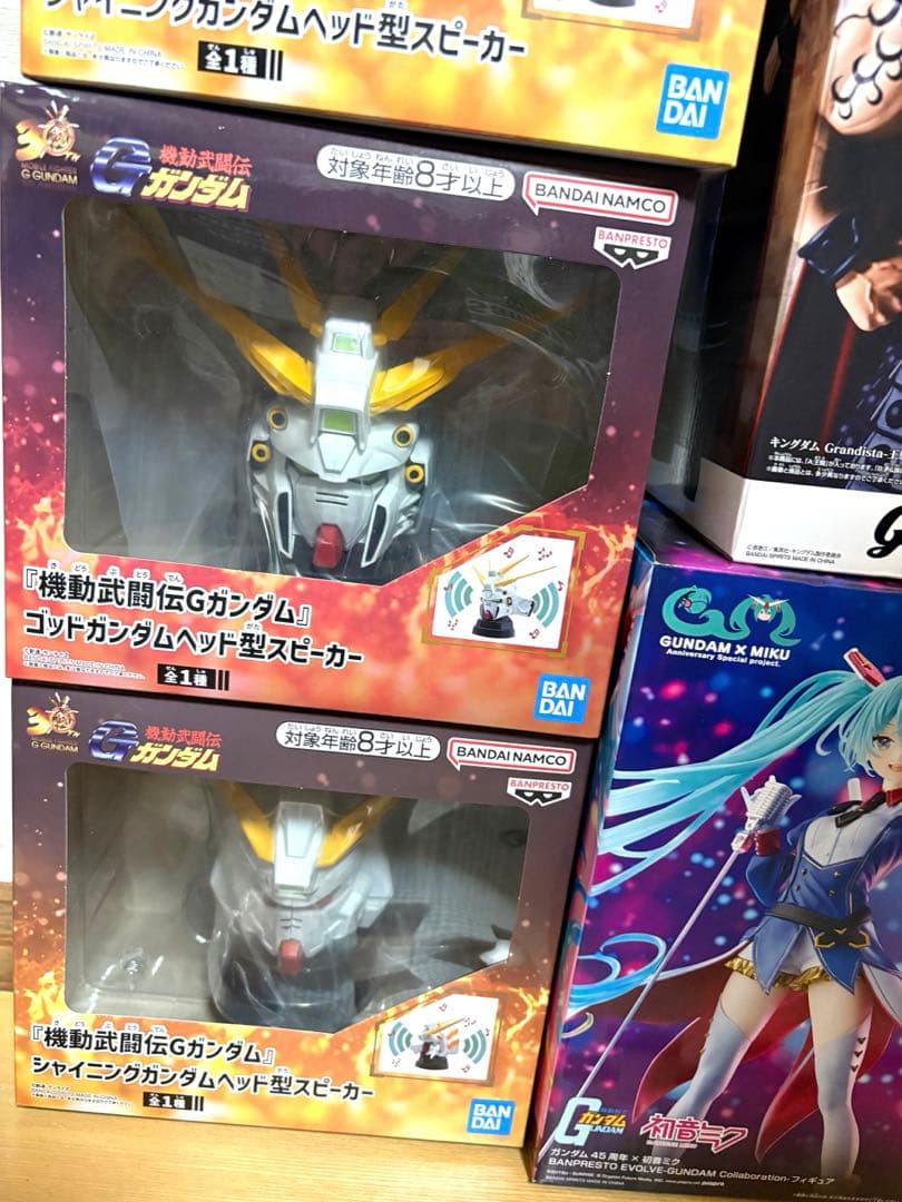 ドラゴンクエスト ガンダムスピーカー らんまルームライト他 フィギュア17点