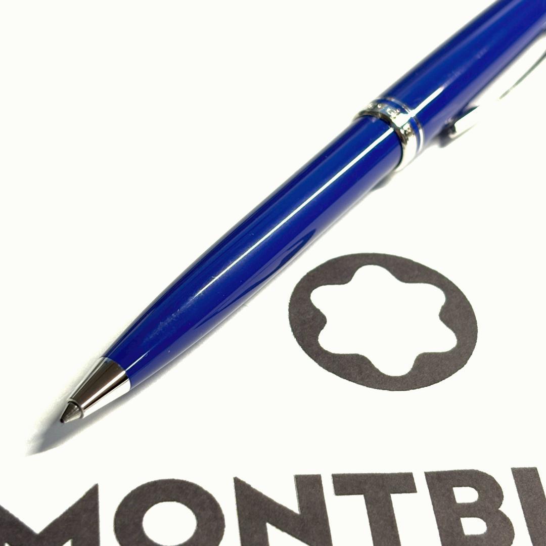 188.モンブラン　クルーズコレクション ブルー／プラチナ　希少　未使用品