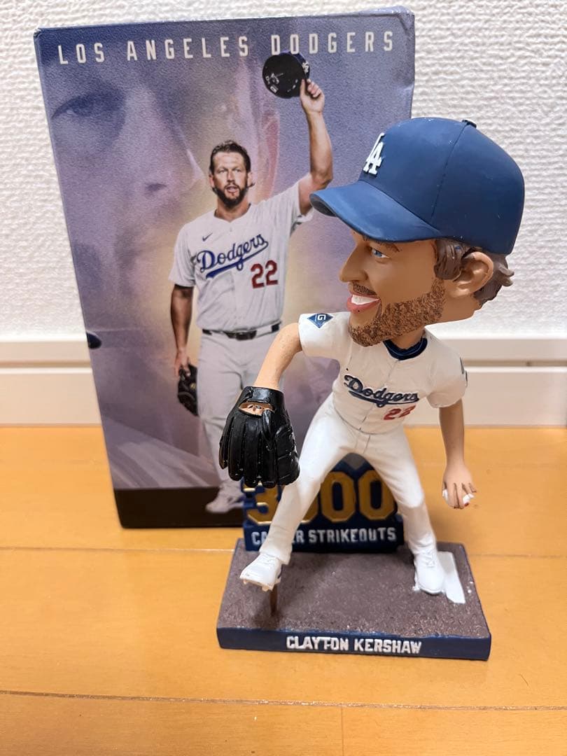 クレイトン・カーショー ボブルヘッド 3000奪三振
