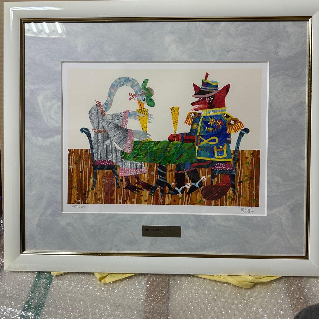 【美品】エリックカール　リトグラフ