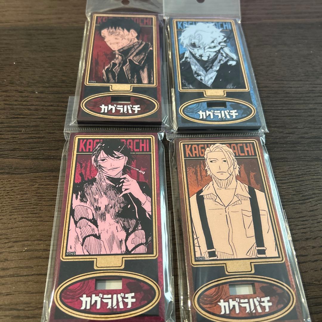 カグラバチ　TSUTAYA POP UP 木札フィギュア　アクリルバッジ　など