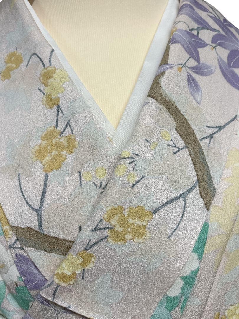 A30美品 訪問着 四季花付け下げ訪問着結婚式 披露宴 パーティー 結納 お茶会