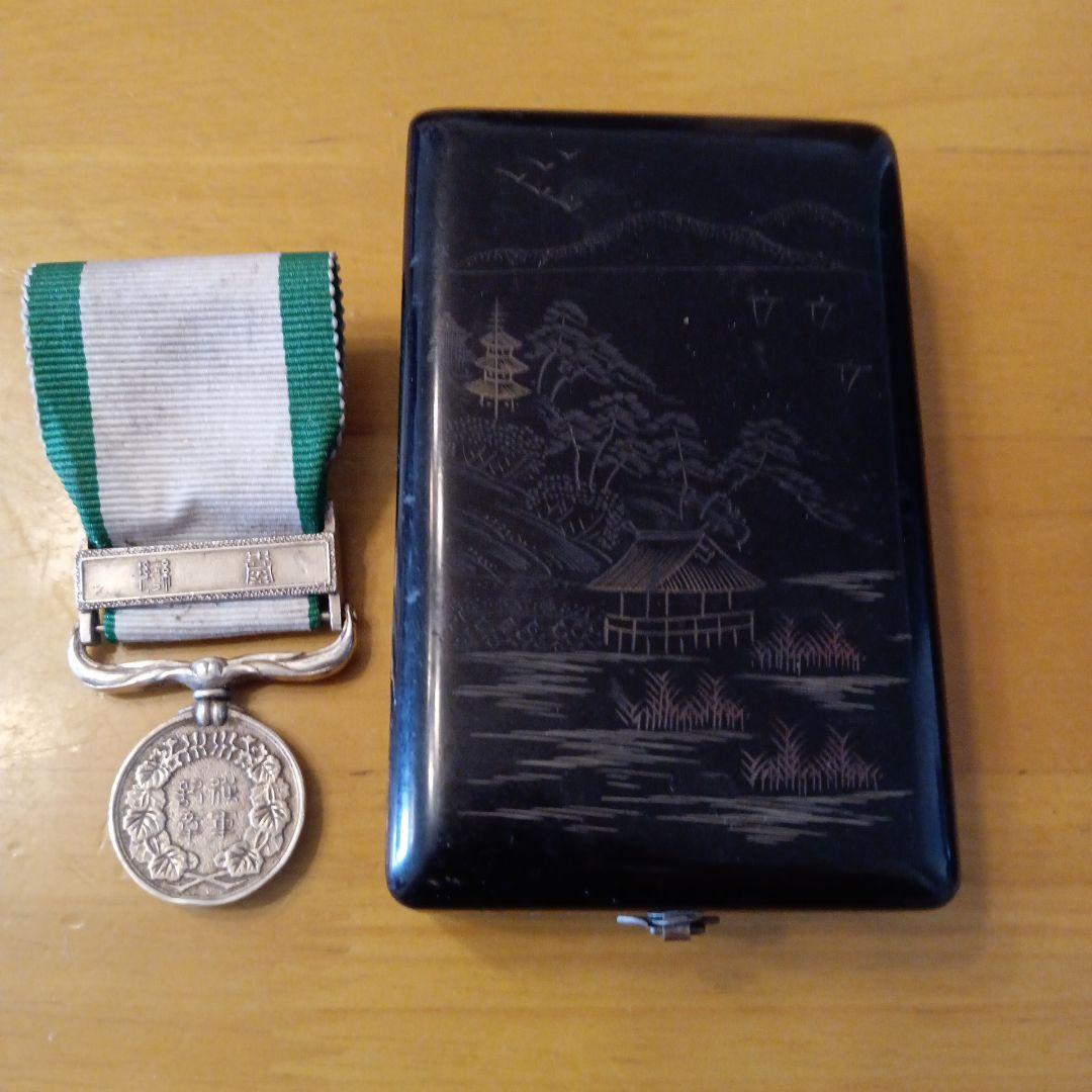 【激レア 美品】明治七年 従軍記章 歳次甲戌 台湾出兵 勲章 徽章 褒章