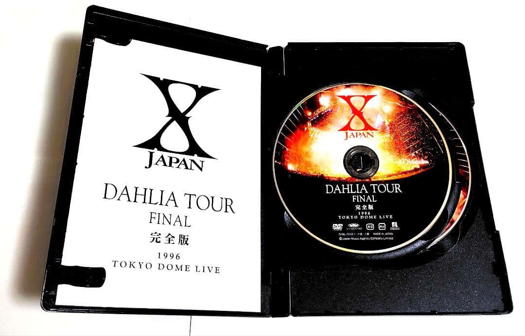 美品 X JAPAN DAHLIA TOUR 完全版 初回限定 DVD BOX