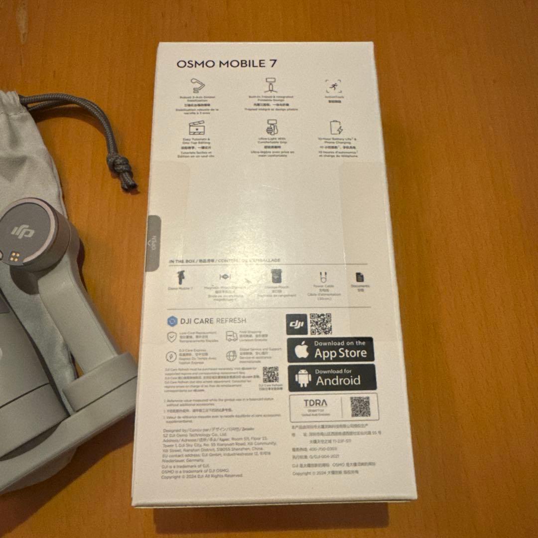 DJI OSMO MOBILE 7 ジンバル ほぼ新品