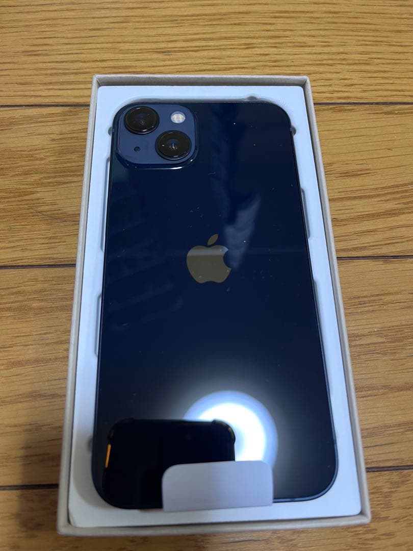 iPhone13 256GB ミッドナイト 新品交換品 未使用 バカボン