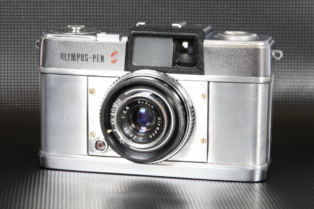 OH済 OLYMPUS PEN S　35mmフィルム　ハーフフレーム　スケルトン