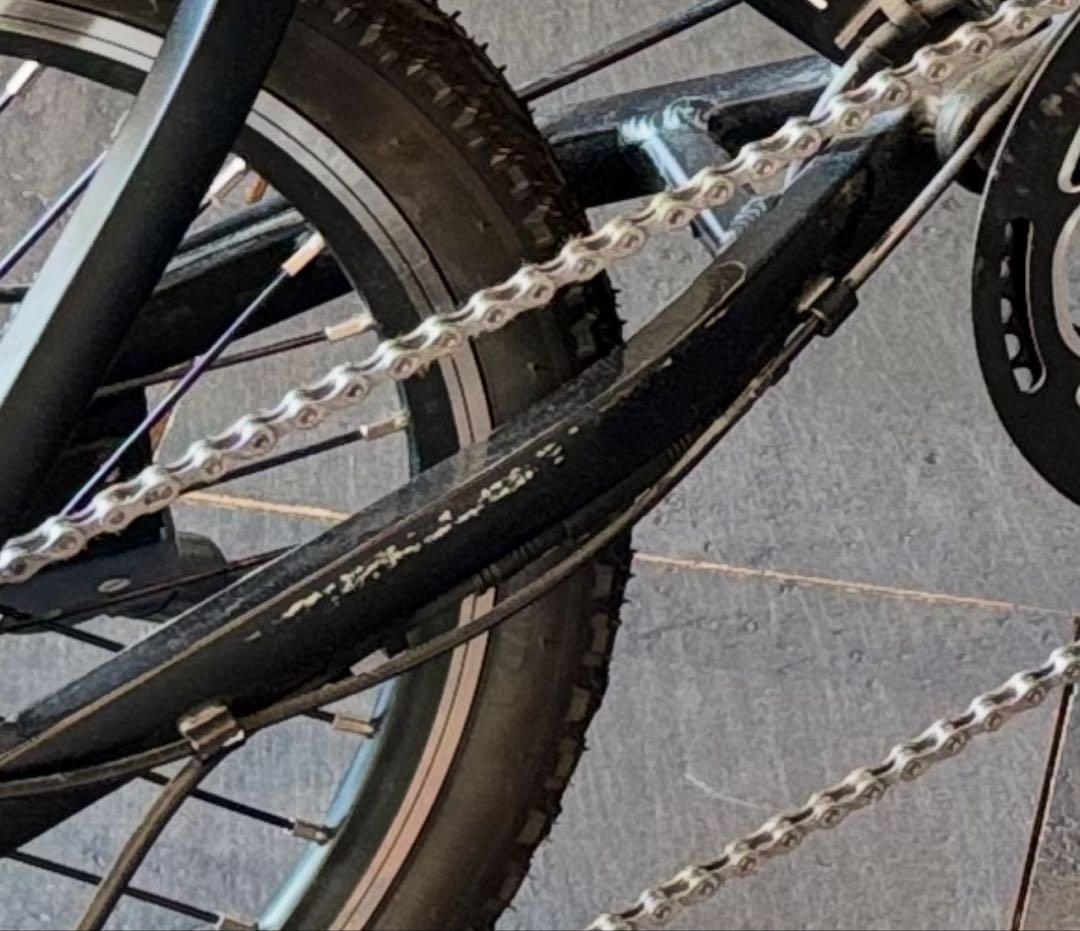 MATE CITY 走行距離12.5Km 電動アシスト自転車 ブラック