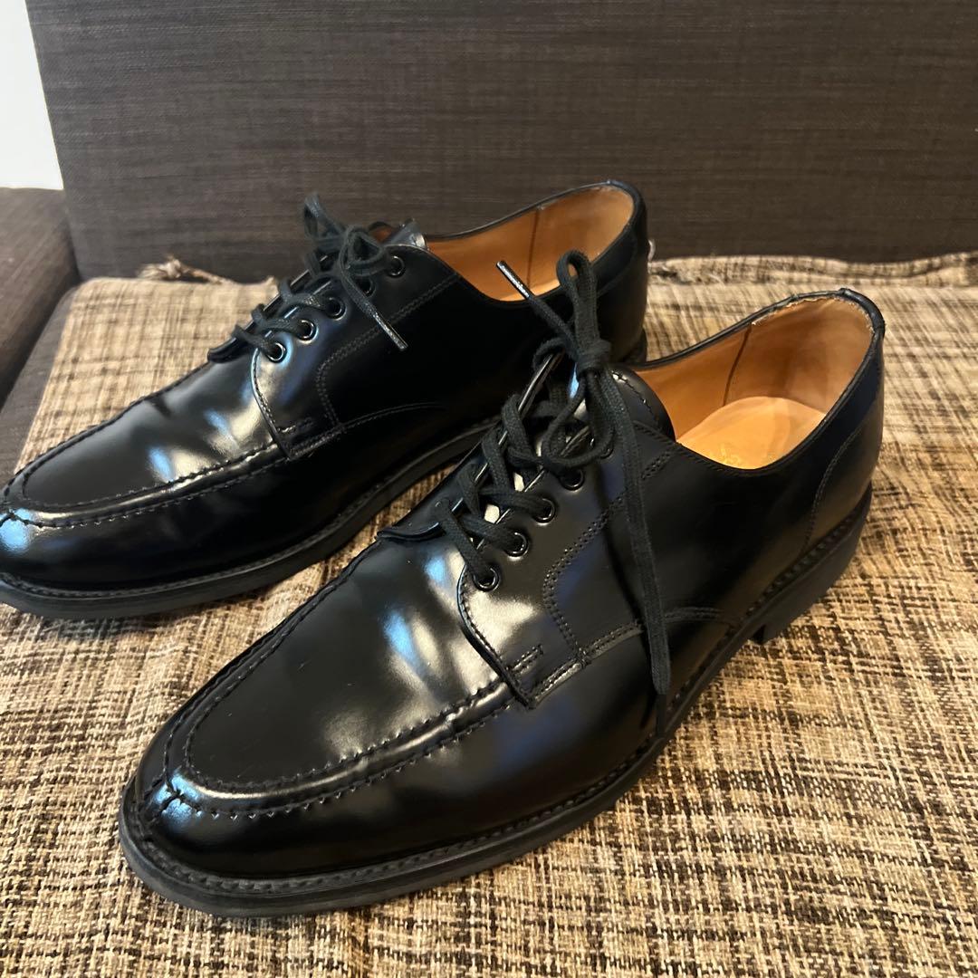 Sanders ブラック ドレスシューズ
