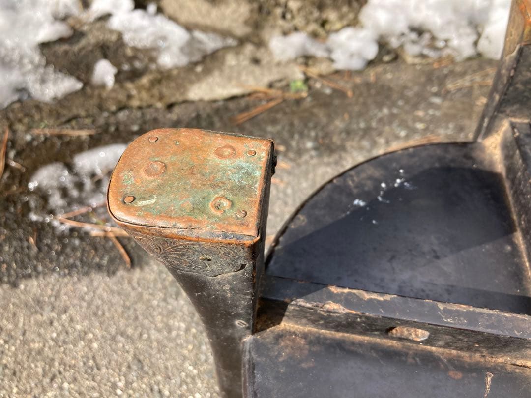 アイヌ　シントコ　行器　漆工 北海道　木製漆塗