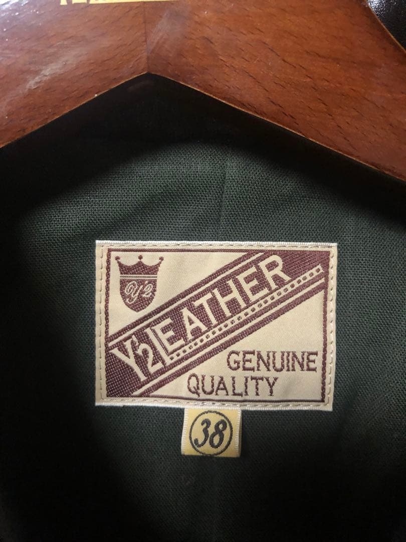 別注 ワイツーレザー Y’2 LEATHER 茶芯　 定価171,600