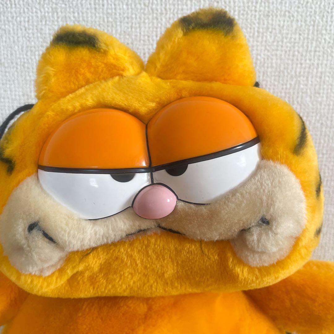 【期間限定バラ売★激レア★】ガーフィールド 大きめ　ぬいぐるみ