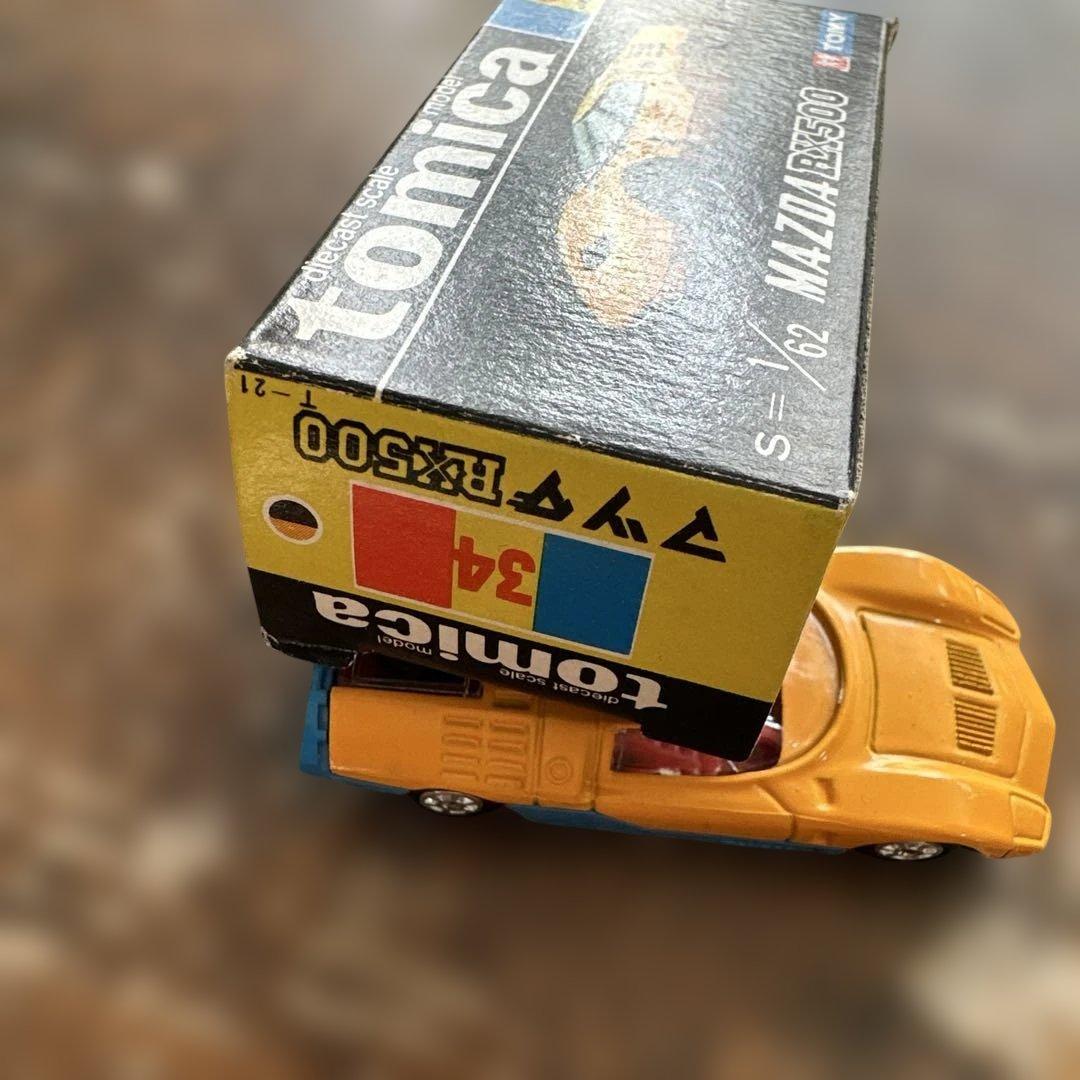 TOMICA MAZDA RX-500 ミニカー箱付き