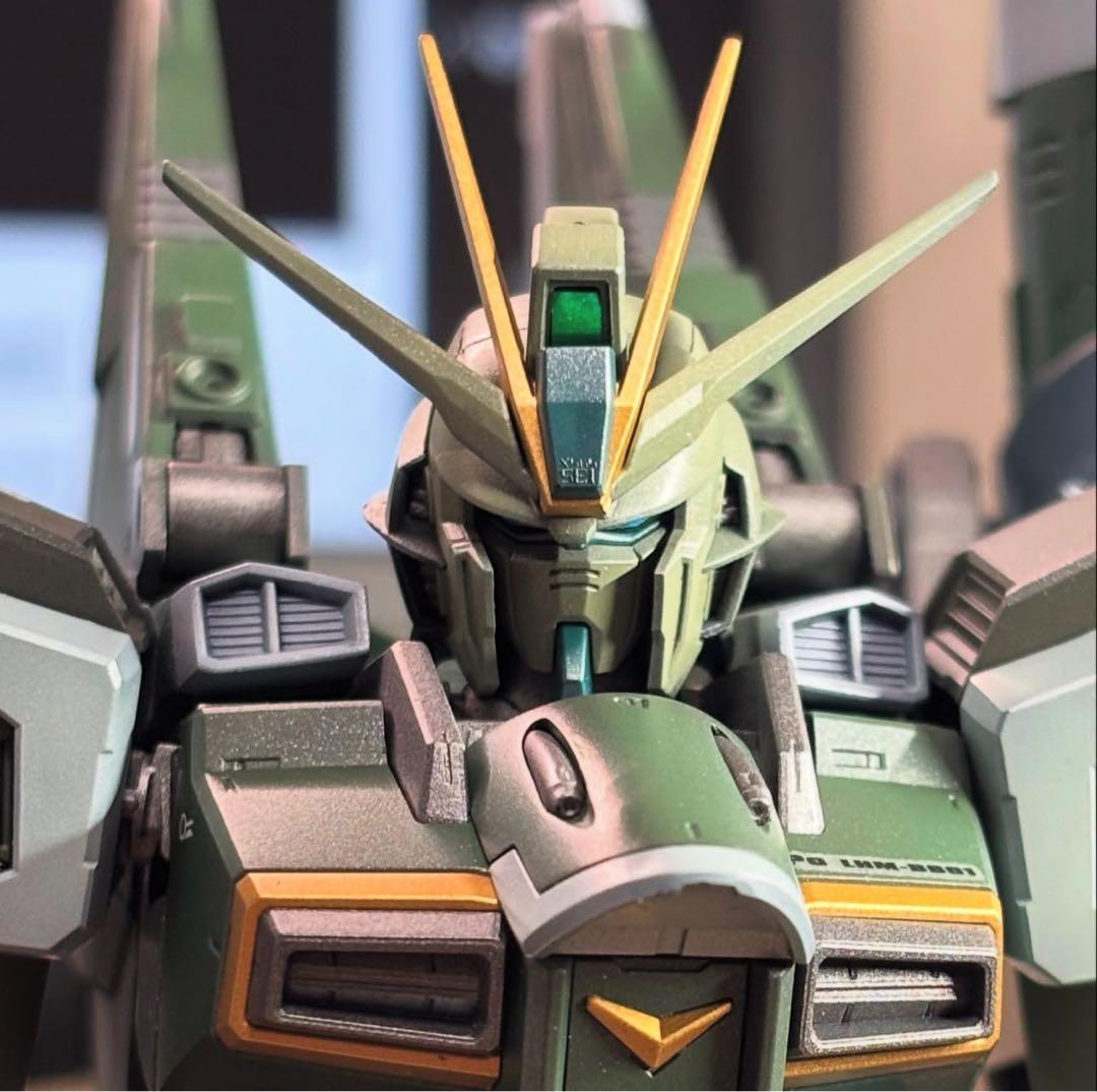 【完成品】MG ブラストインパルスspecⅡ レールガン装備