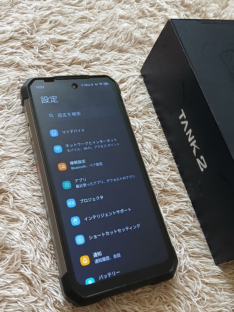 Unihertz Tank 2 12GB/256GB プロジェクタ