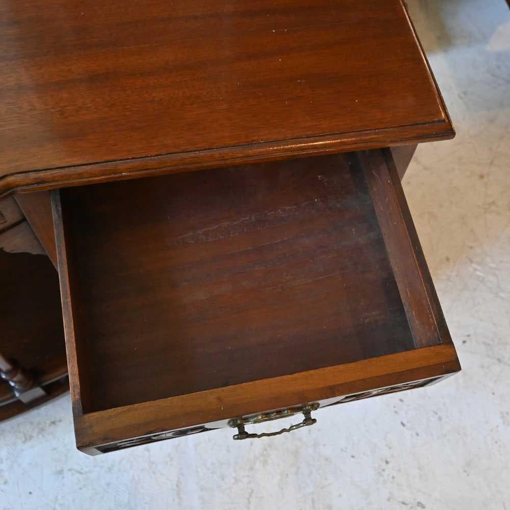 浅*郎様 L3612-91 英国アンティーク マホガニー サイドボード 飾り棚